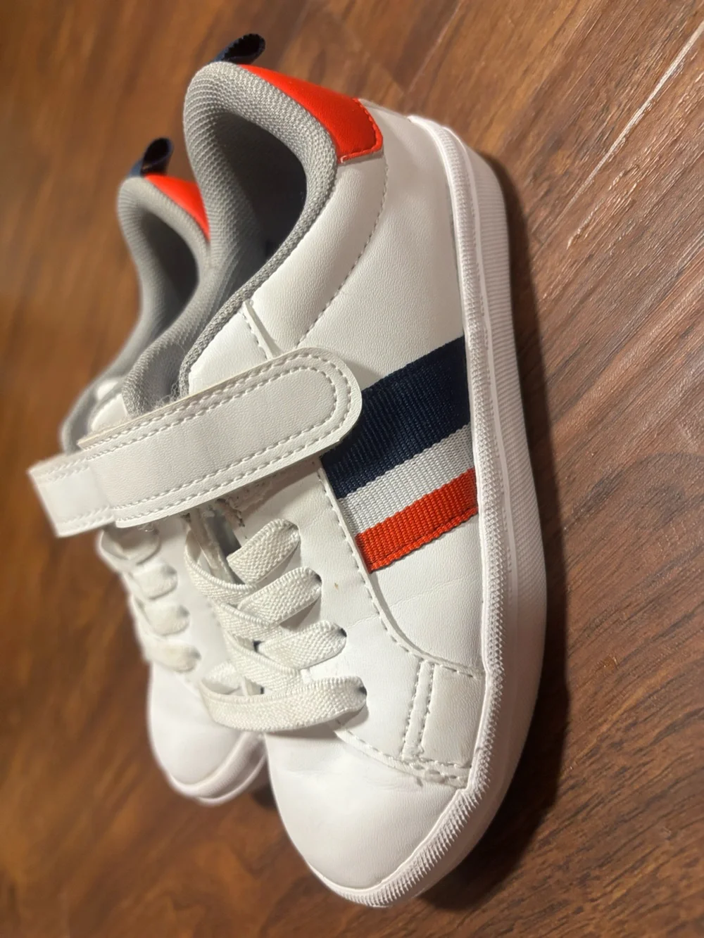 H&M Toddler Boys Strap Sneakers Shoes - White 9.5